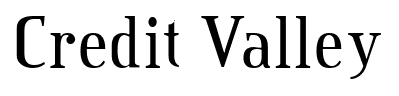 Credit Valley font